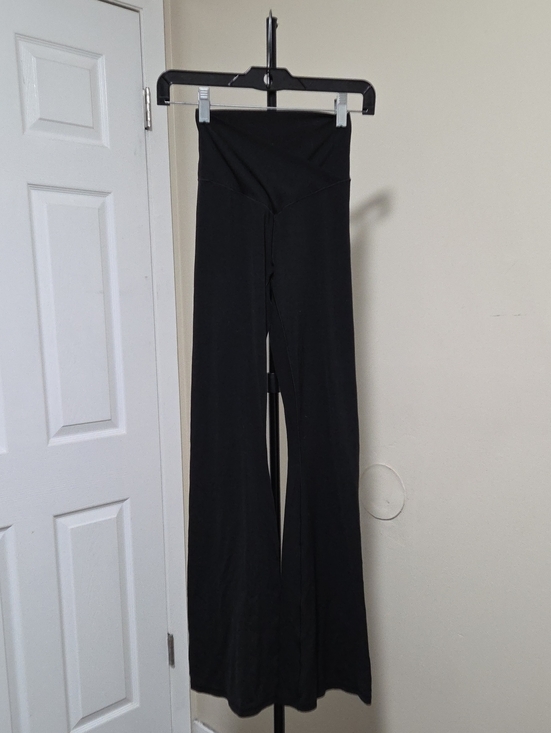aerie Pants - aerie Black High-Rise Wide-Leg Leggings